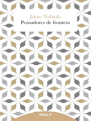 cover image of Pensadores de frontera